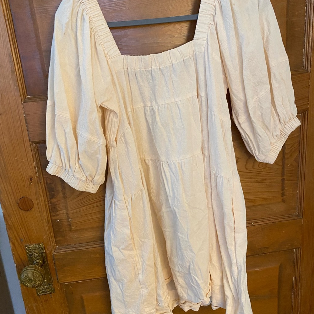 Mustard Seed Cream Textured Skirt